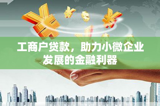 浪卡子工商户贷款，助力小微企业发展的金融利器