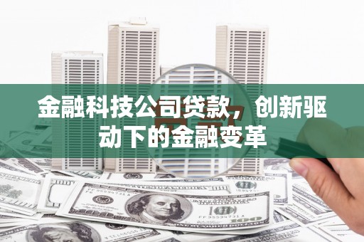浪卡子金融科技公司贷款，创新驱动下的金融变革