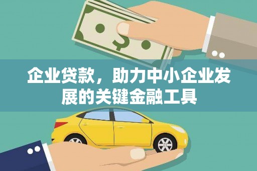 浪卡子企业贷款，助力中小企业发展的关键金融工具