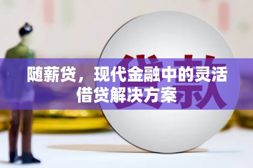浪卡子随薪贷，现代金融中的灵活借贷解决方案