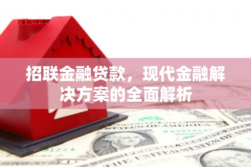 浪卡子招联金融贷款，现代金融解决方案的全面解析