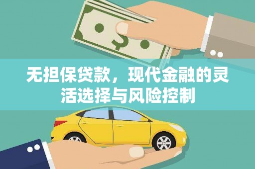 浪卡子无担保贷款，现代金融的灵活选择与风险控制
